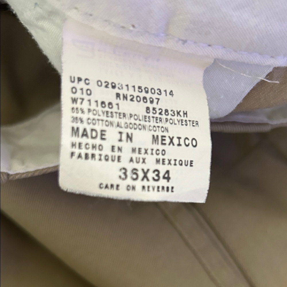 Dickies Men's Loose Fit Double Knee Tan Utility Workwear Pants..36 X 34 - Picture 10 of 11